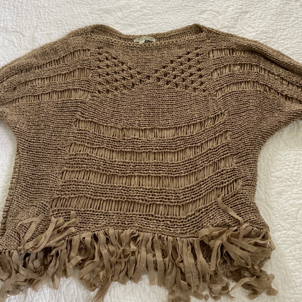 Like new fringed Alberto Makali sweater